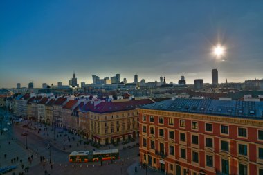 Varşova eski kasaba görünümü