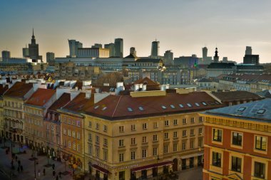 Varşova eski kasaba görünümü