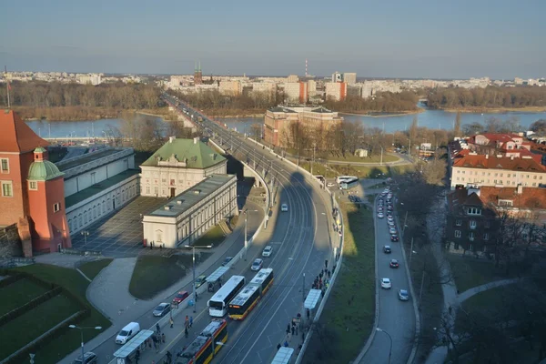 Varsovia vista al casco antiguo —  Fotos de Stock