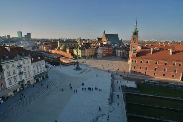 Warszawa Stare Miasto Zobacz — Zdjęcie stockowe