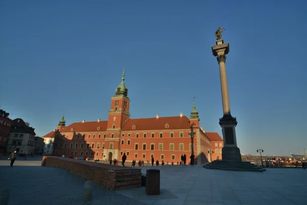 Warszawa Stare Miasto Zobacz — Zdjęcie stockowe