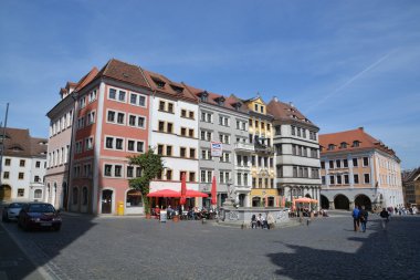 Gorlitz şehir cadde görünümü