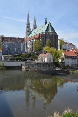 Gorlitz şehir cadde görünümü