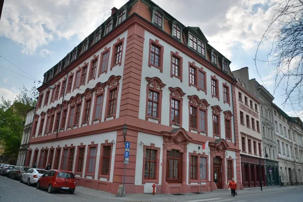 Wroclaw şehir cadde görünümü