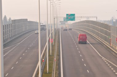 S17 speedway yakın Lublin, Polonya