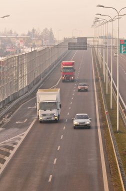 S17 speedway yakın Lublin, Polonya