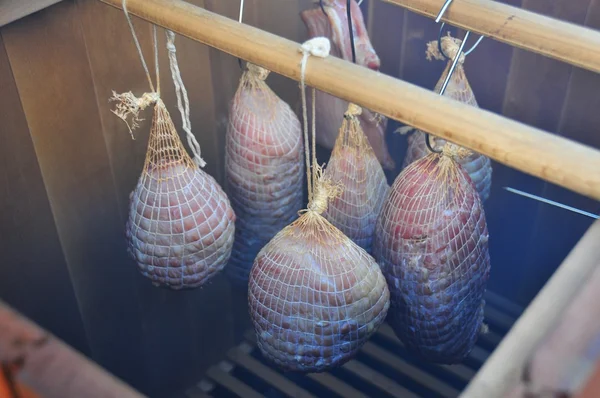 Carne fumada — Fotografia de Stock