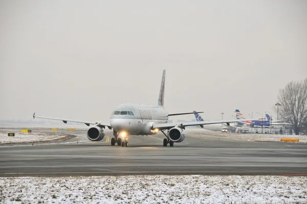 Qatar Airways rovině A7-Ahe — Stock fotografie