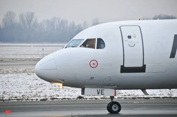 スイス ヘルヴェティア航空機 — ストック写真