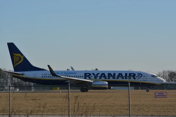 Ryanair plane — Stock Photo, Image