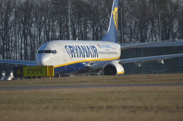 Ryanairin kone — kuvapankkivalokuva