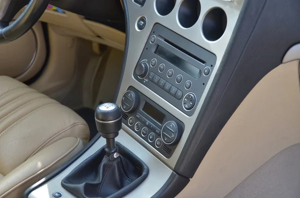 Interior del coche de lujo — Foto de Stock