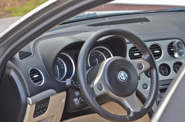 Intérieur de voiture de luxe — Photo