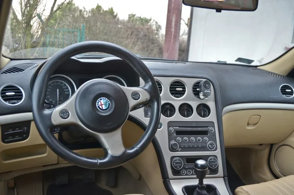 Interior del coche de lujo — Foto de Stock