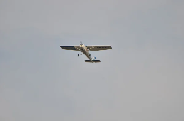 Kis Cessna repülőn — Stock Fotó