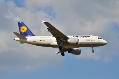 Lufthansa uçağı Airbus A319