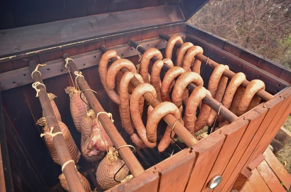 Vlees Rookvrije — Stockfoto