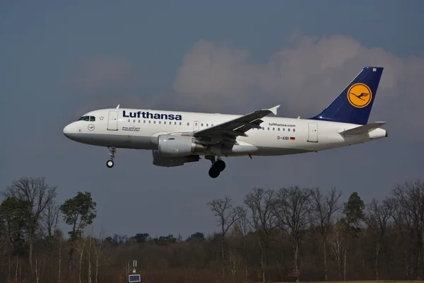 Airbus a319-114 — Foto de Stock