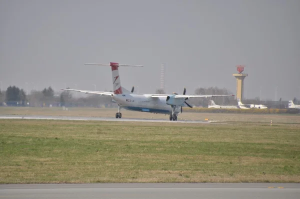 Austrian Airlines plane — Stock Photo, Image