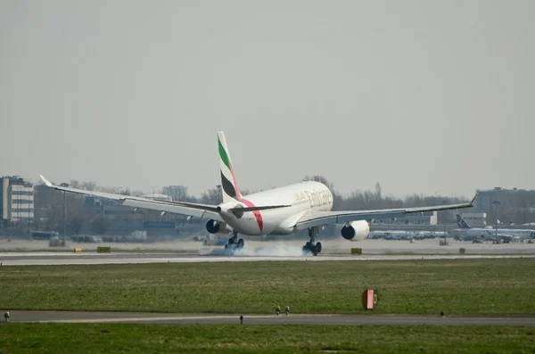 Aereo Emirates — Foto Stock