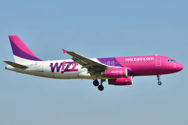 Aereo Wizzair — Foto Stock