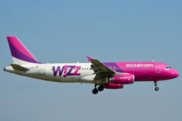 Aereo Wizzair — Foto Stock