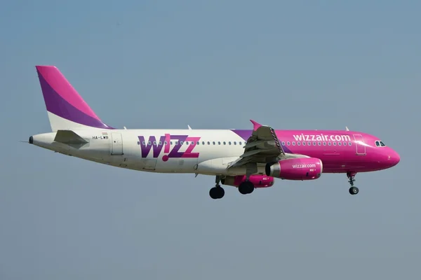 Aereo Wizzair — Foto Stock