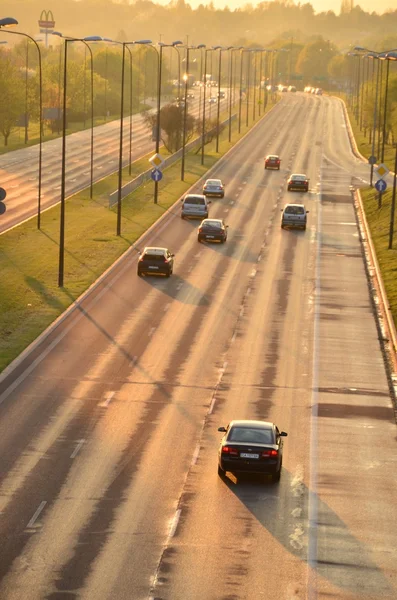 Carretera en la ciudad — Foto de Stock