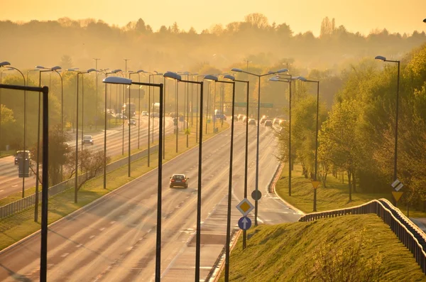 Carretera en la ciudad — Foto de Stock