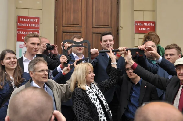 Studentenumzug 2015 — Stockfoto