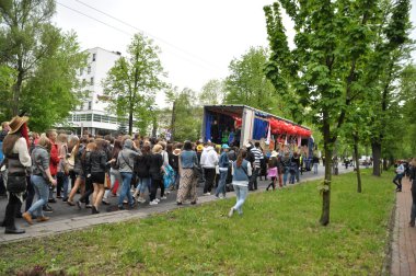 Öğrencilerin gösterisi 2015