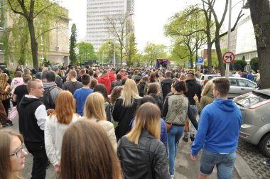 Öğrencilerin gösterisi 2015