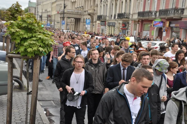 Studentenumzug 2015 — Stockfoto