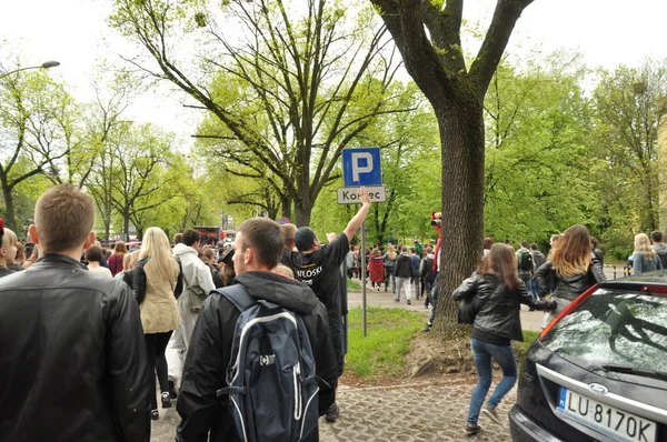 Studentenumzug 2015 — Stockfoto