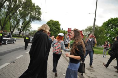 Öğrencilerin gösterisi 2015