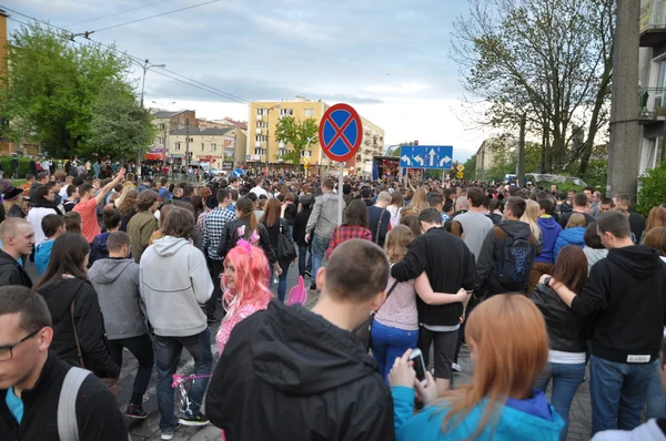 Studentenumzug 2015 — Stockfoto