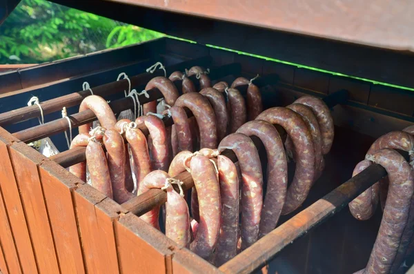 Carne fumada — Fotografia de Stock