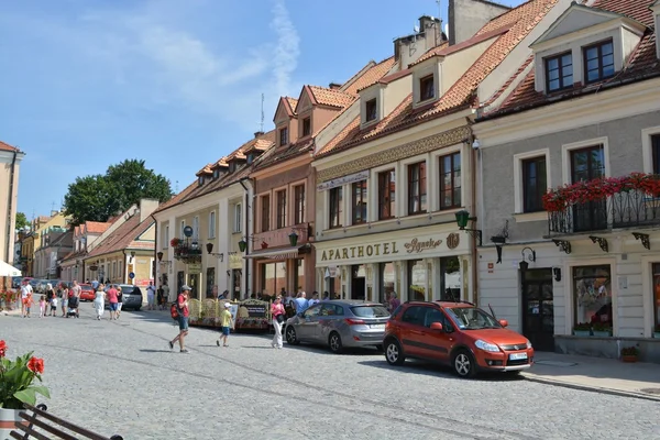 Sandomierz Vista de la ciudad —  Fotos de Stock