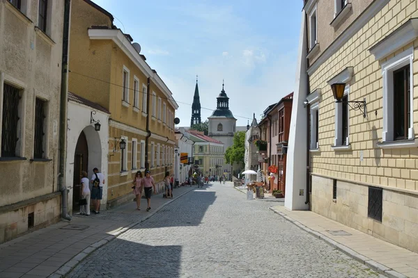 Widok miasta Sandomierz — Zdjęcie stockowe