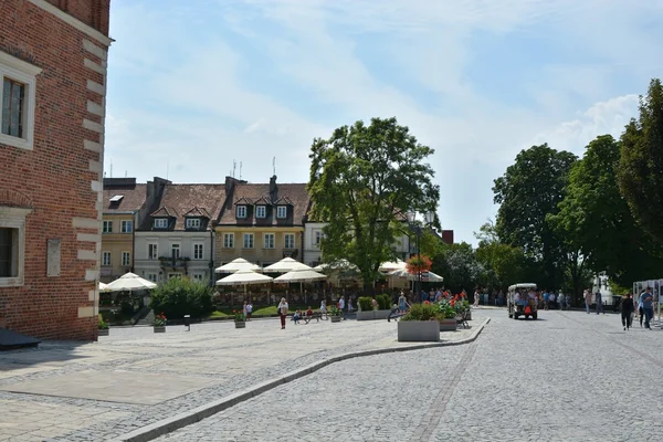 Sandomierz Town Visa — Stockfoto