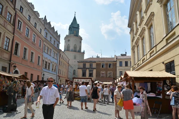 De Jagiellonian Fair 2015 Rechtenvrije Stockafbeeldingen