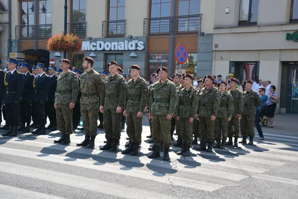 Polska armén dag — Stockfoto