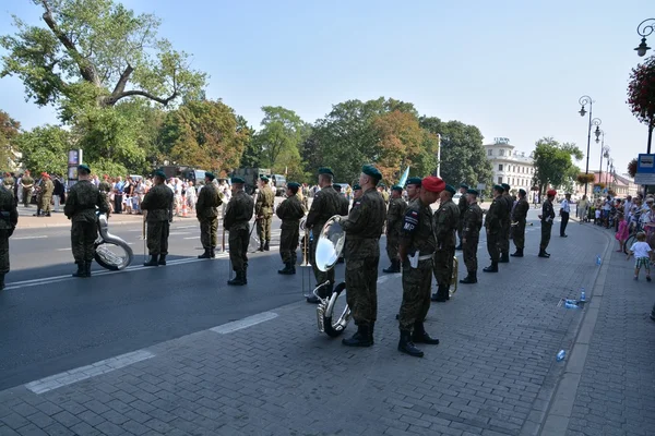 Polska armén dag — Stockfoto