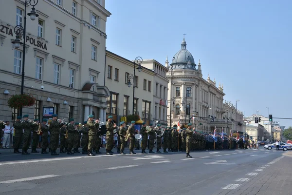 Polska armén dag — Stockfoto