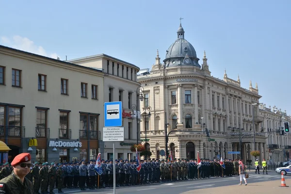 Polsk militærdag – stockfoto