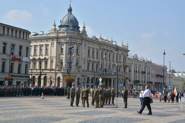 Polska armén dag — Stockfoto