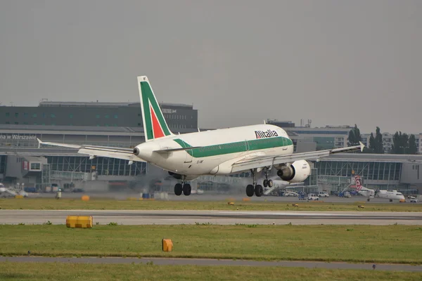 AlItalia plane — Stock Photo, Image