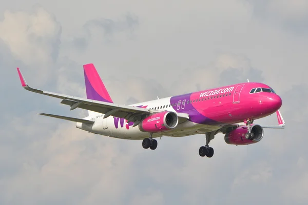 Aereo Wizzair — Foto Stock