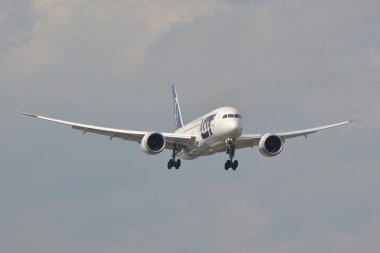 Boeing 787 Dreamliner uçak görünümü