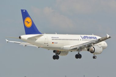 Uçak Airbus A319 görünümü